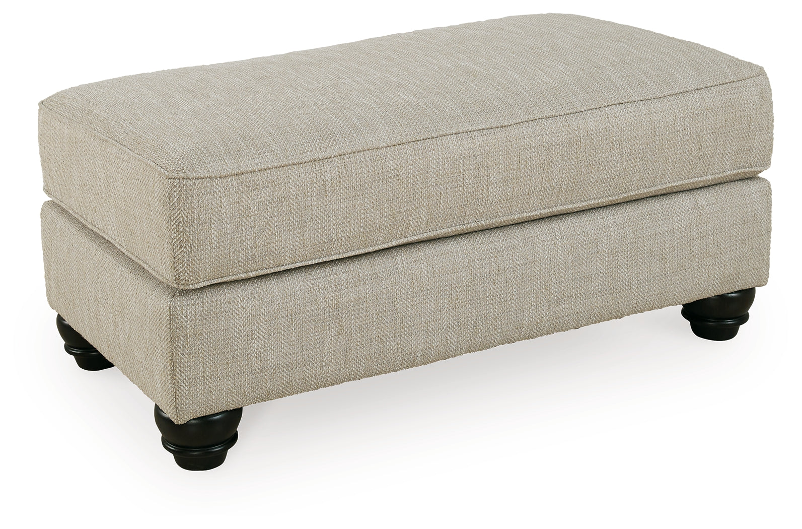 Asanti Sofa, Loveseat, Chair and Ottoman in Fog - PKG012990