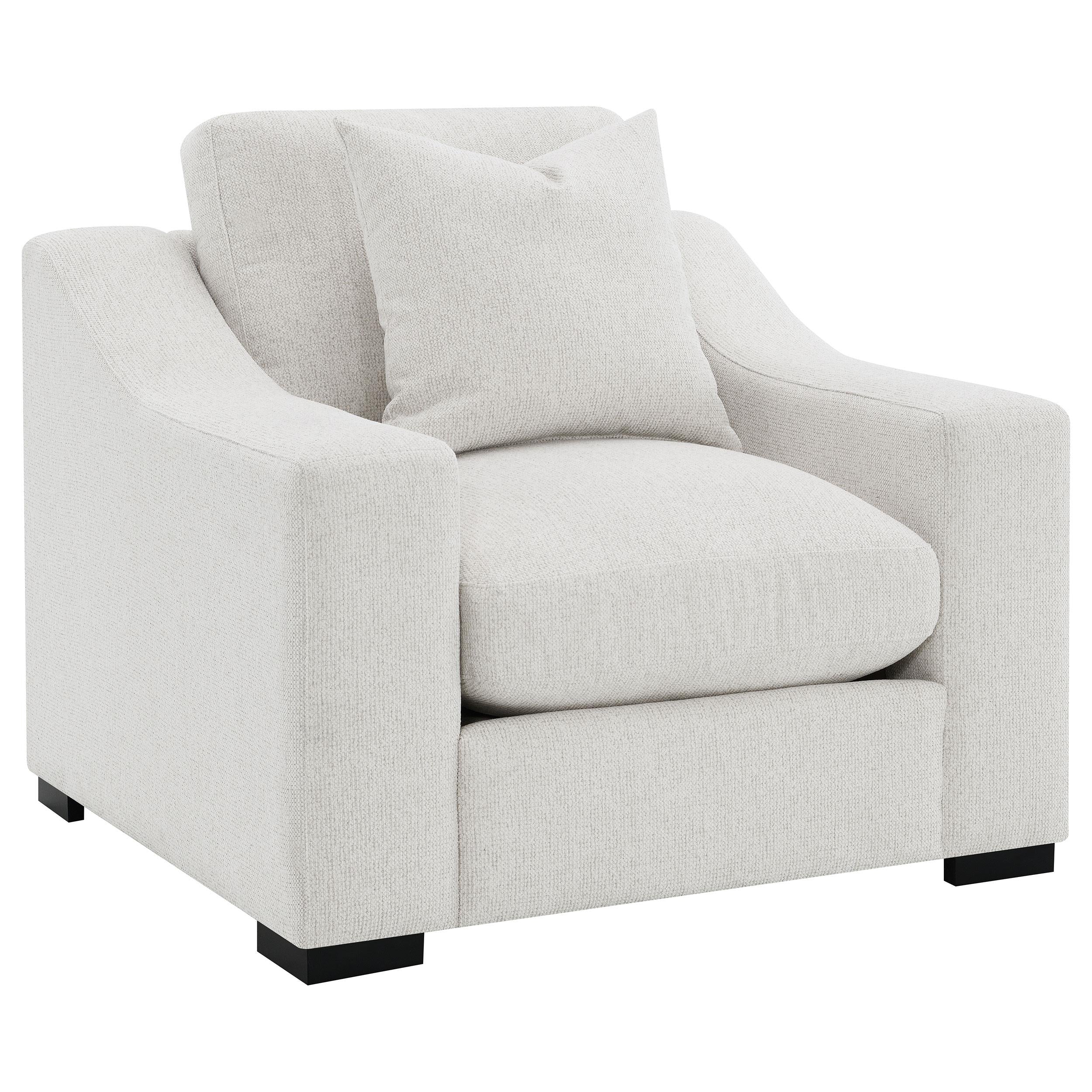 Ashlyn 3-piece Upholstered Track Arm Sofa Set Sand - 552091-S3