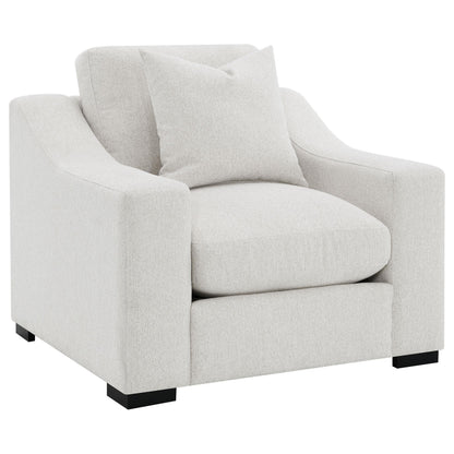 Ashlyn 3-piece Upholstered Track Arm Sofa Set Sand - 552091-S3