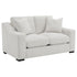 Ashlyn Fabric Upholstered Track Arm Loveseat Sand - 552092