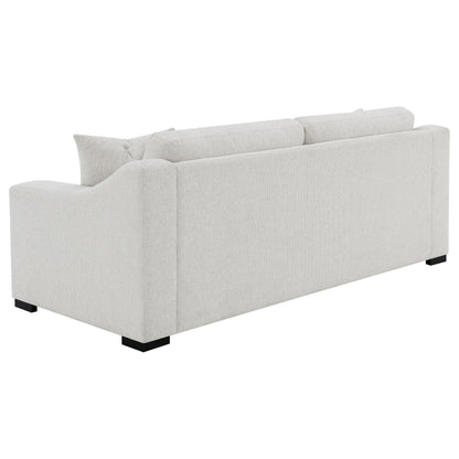 Ashlyn Fabric Upholstered Track Arm Sofa Sand - 552091