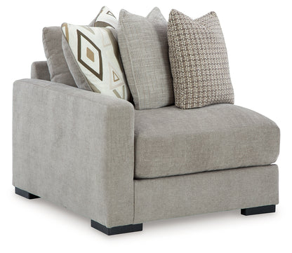 Aslan Court Pebble Left-Arm Facing Corner Chair - 2030564