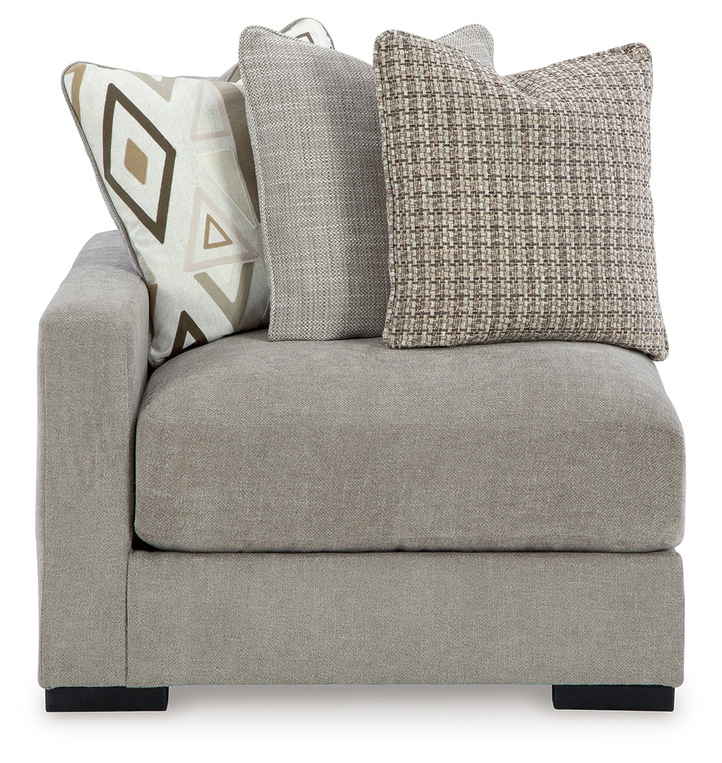 Aslan Court Pebble Left-Arm Facing Corner Chair - 2030564