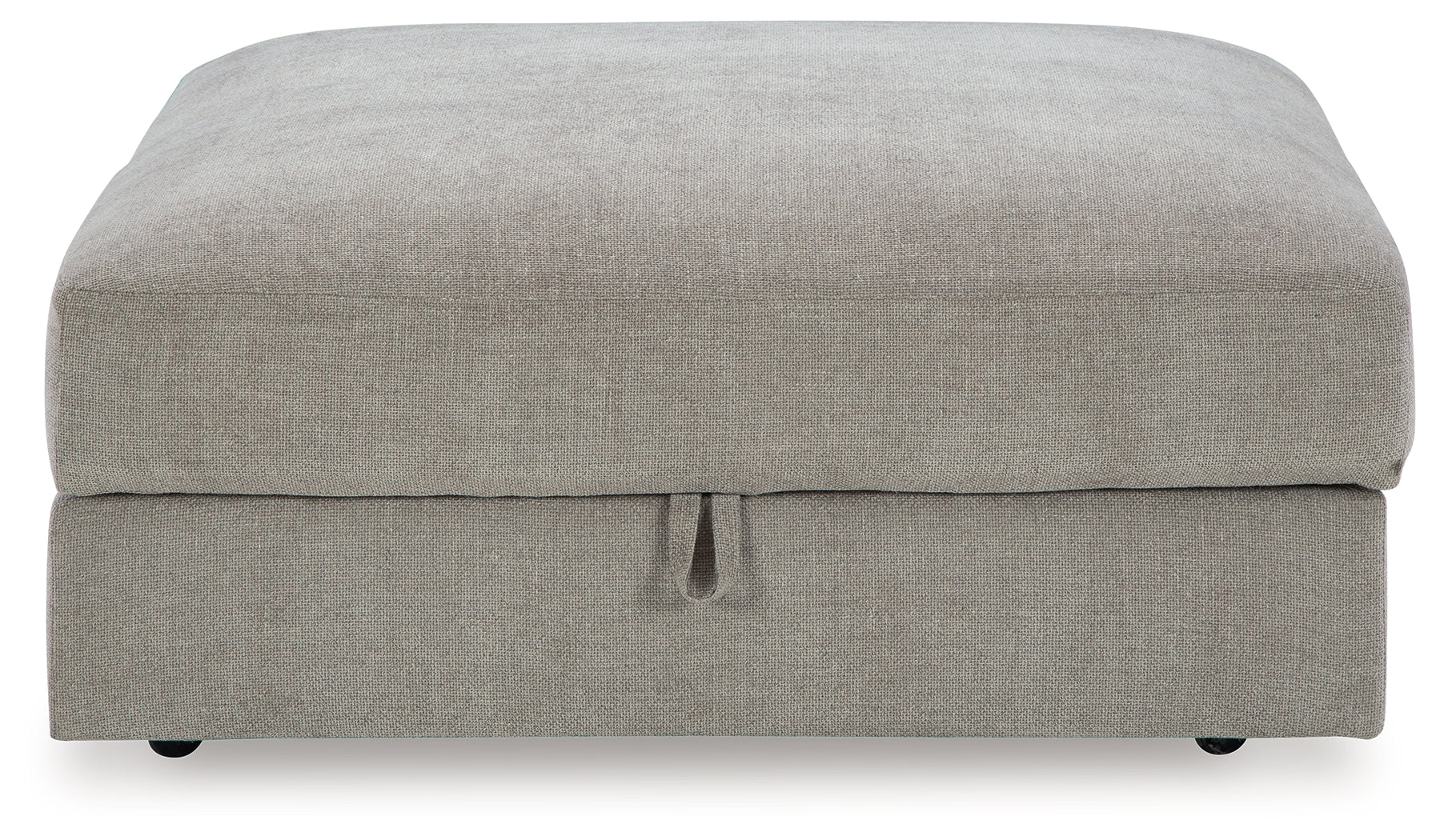 Aslan Court Pebble Ottoman With Storage - 2030511