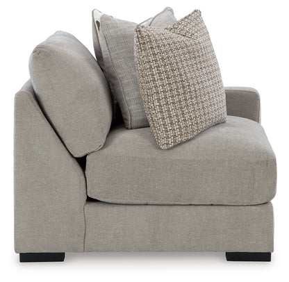 Aslan Court Pebble Right-Arm Facing Corner Chair - 2030565