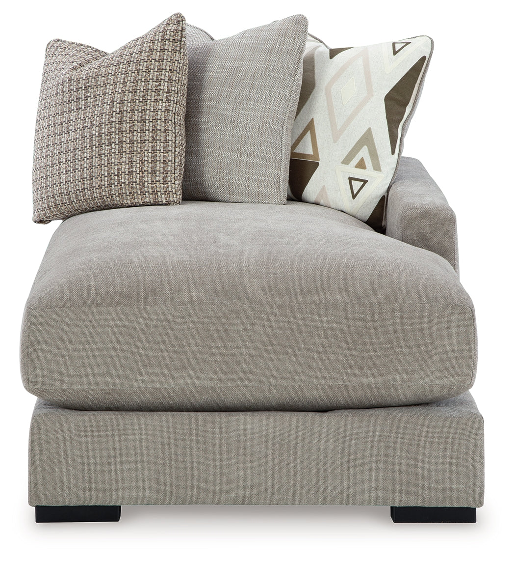 Aslan Court Pebble Right-Arm Facing Corner Chaise - 2030517
