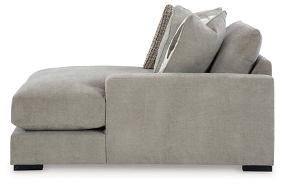 Aslan Court Pebble Right-Arm Facing Corner Chaise - 2030517
