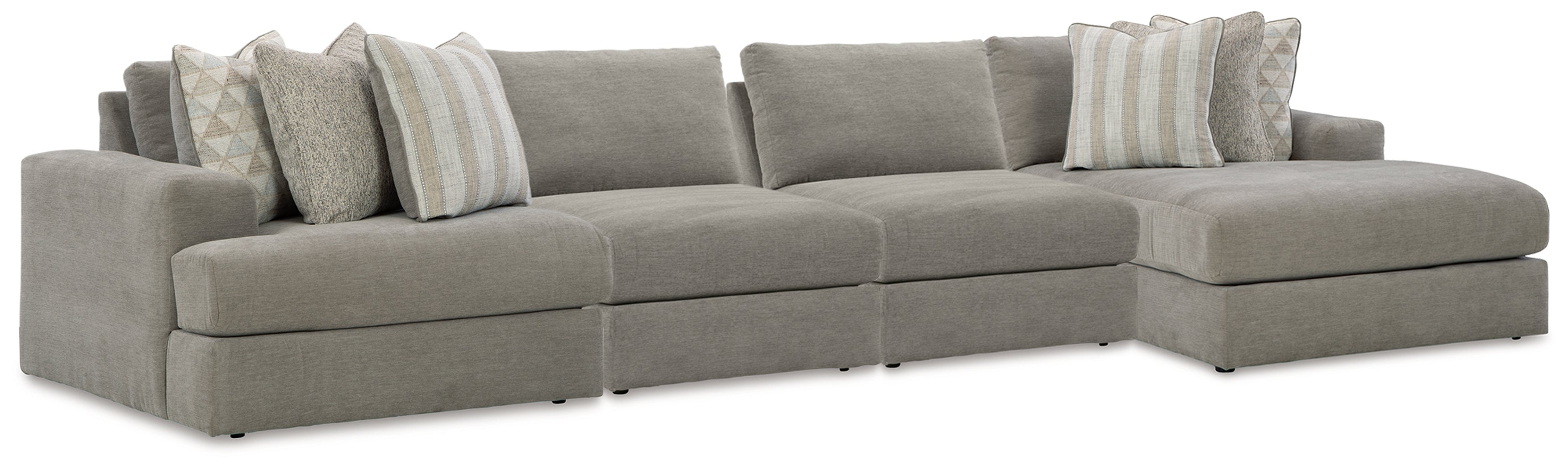 Avaliyah Ash 4-Piece Sectional - 58103S14