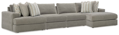 Avaliyah Ash 4-Piece Sectional - 58103S14