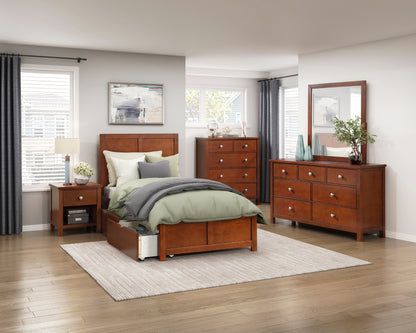 B2013DC-4D1 1-Drawer Night Stand - B2013DC-4D1