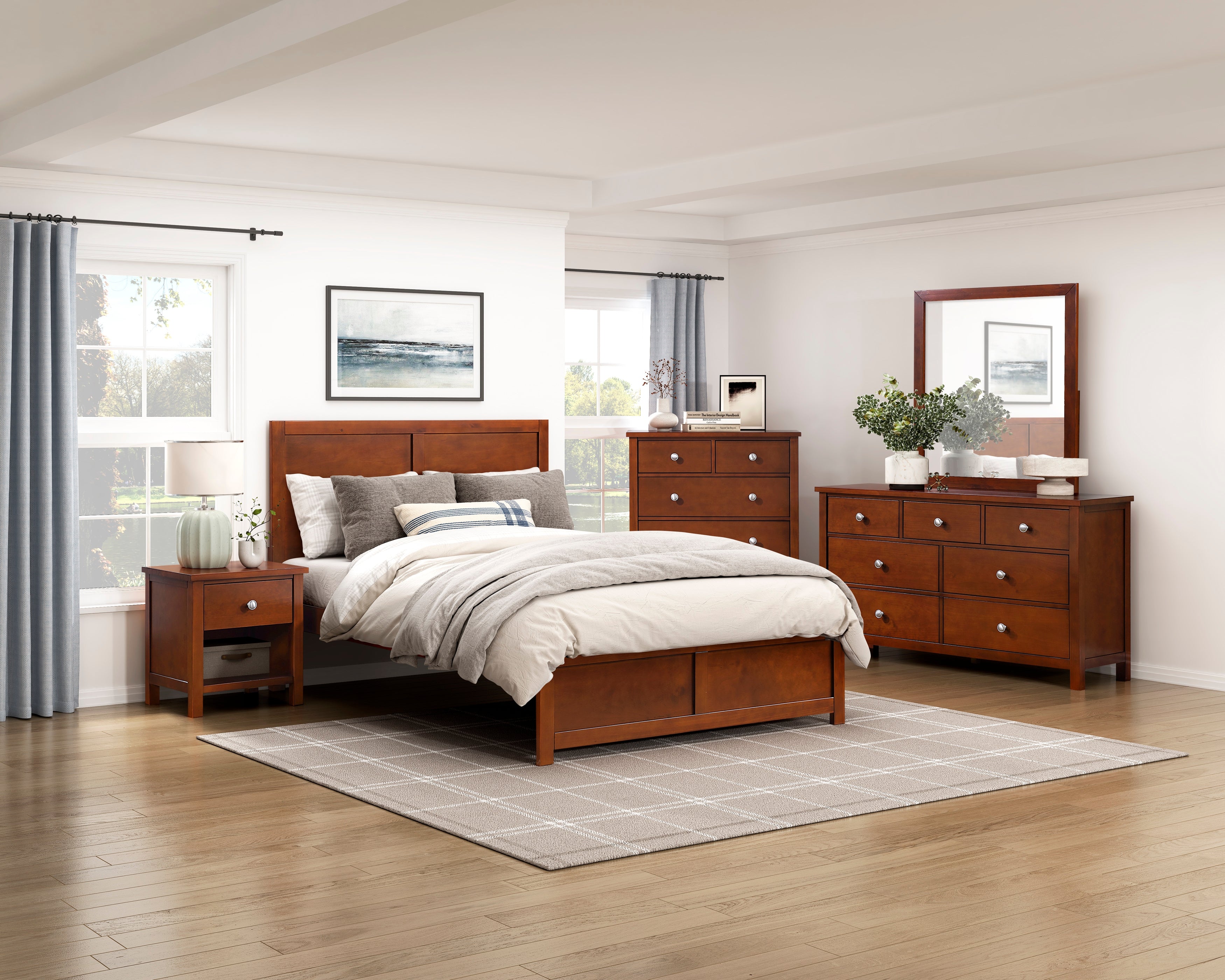 B2013DC-4D1 1-Drawer Night Stand - B2013DC-4D1