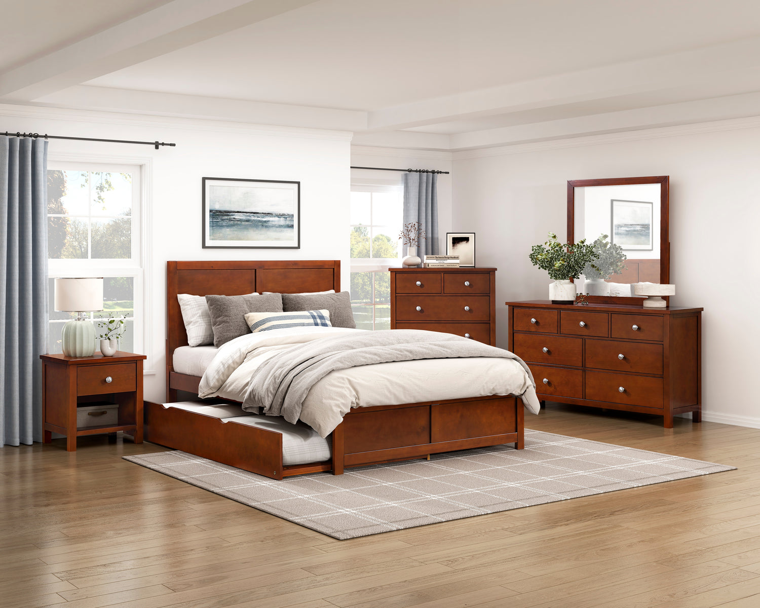 B2013DC-4D1 1-Drawer Night Stand - B2013DC-4D1