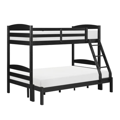 B2022BKTF-1 Twin/Full Bunk Bed - B2022BKTF-1