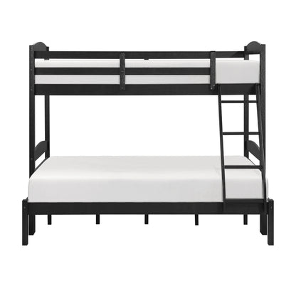 B2022BKTF-1 Twin/Full Bunk Bed - B2022BKTF-1