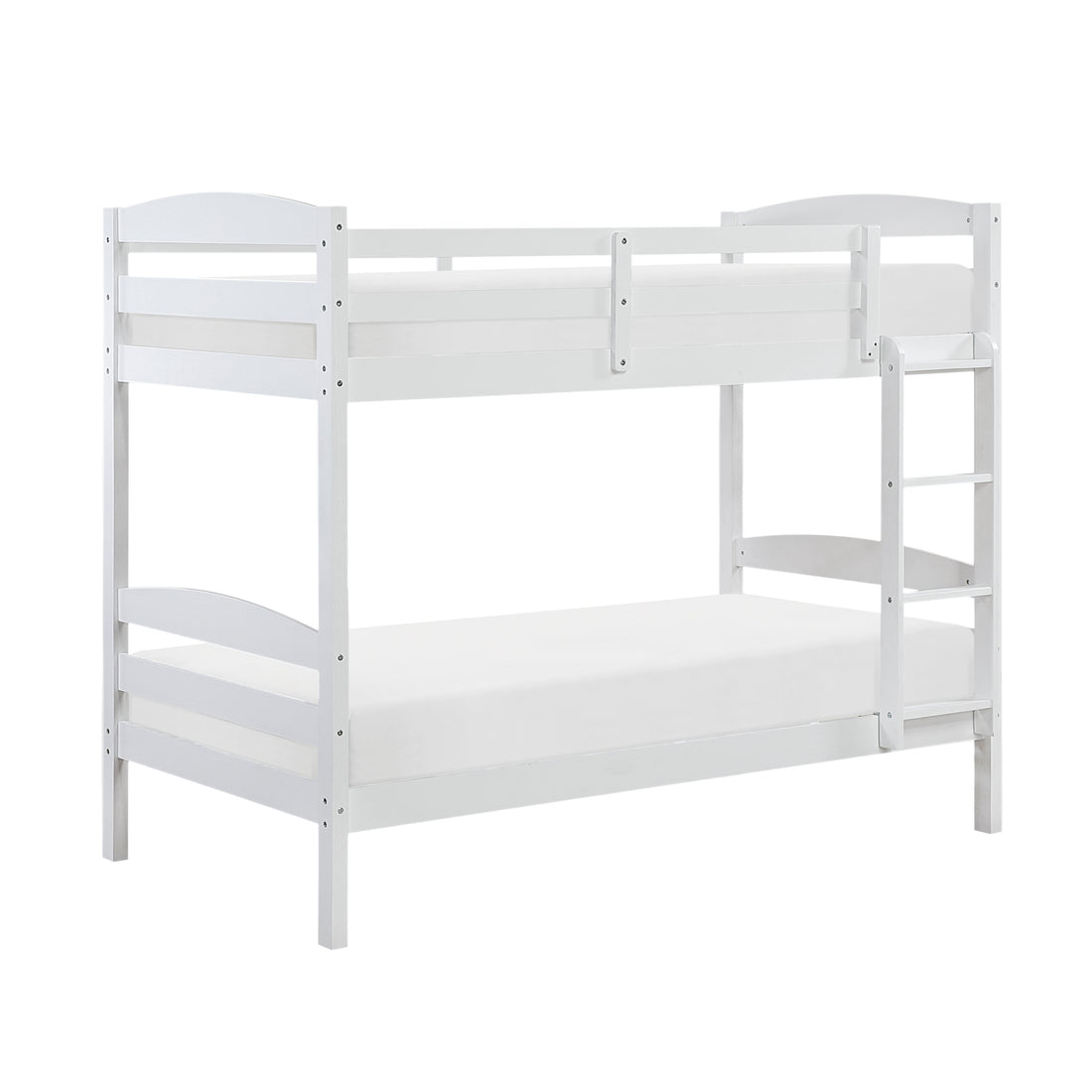 B2022WH-1 Twin/Twin Bunk Bed - B2022WH-1