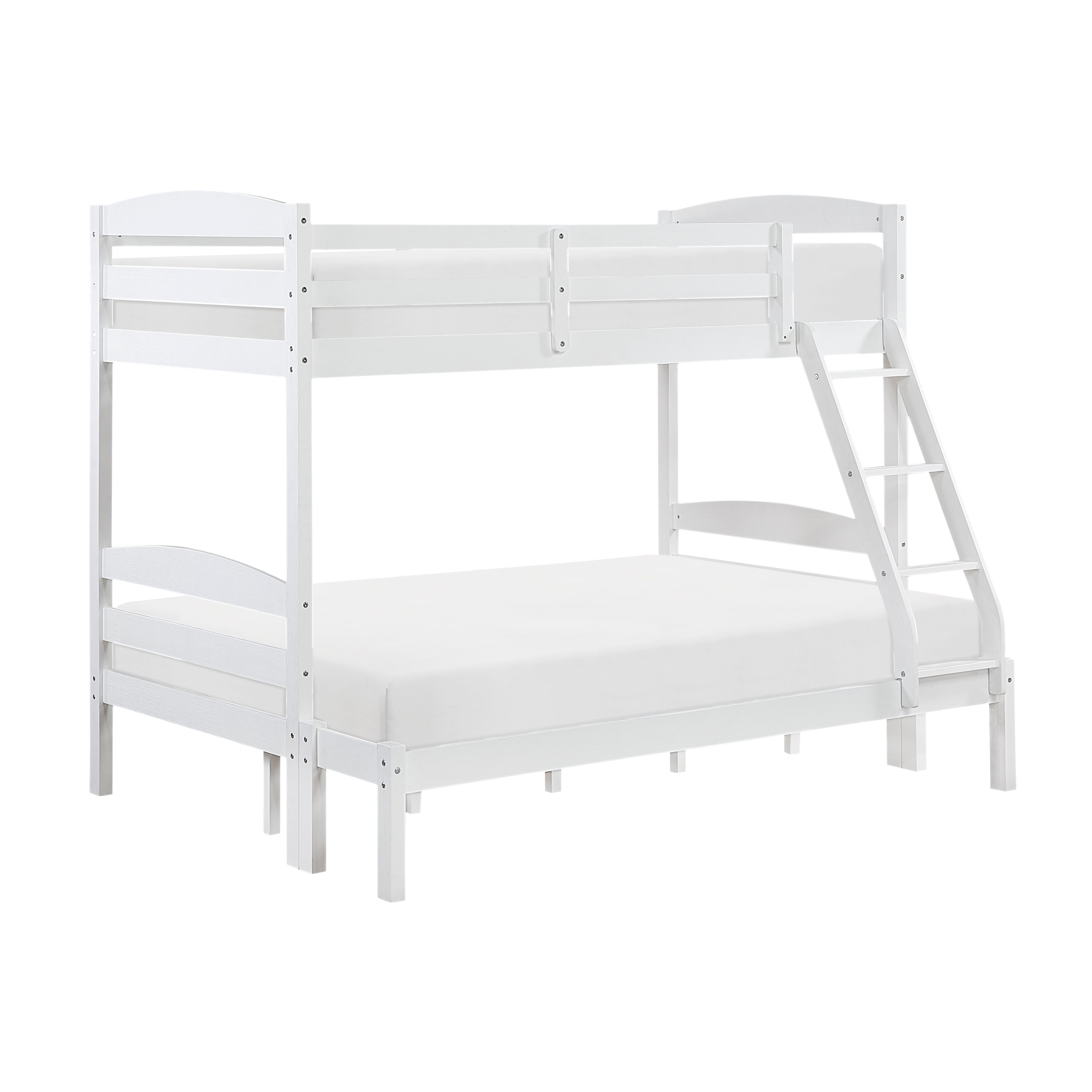 B2022WHTF-1 Twin/Full Bunk Bed - B2022WHTF-1