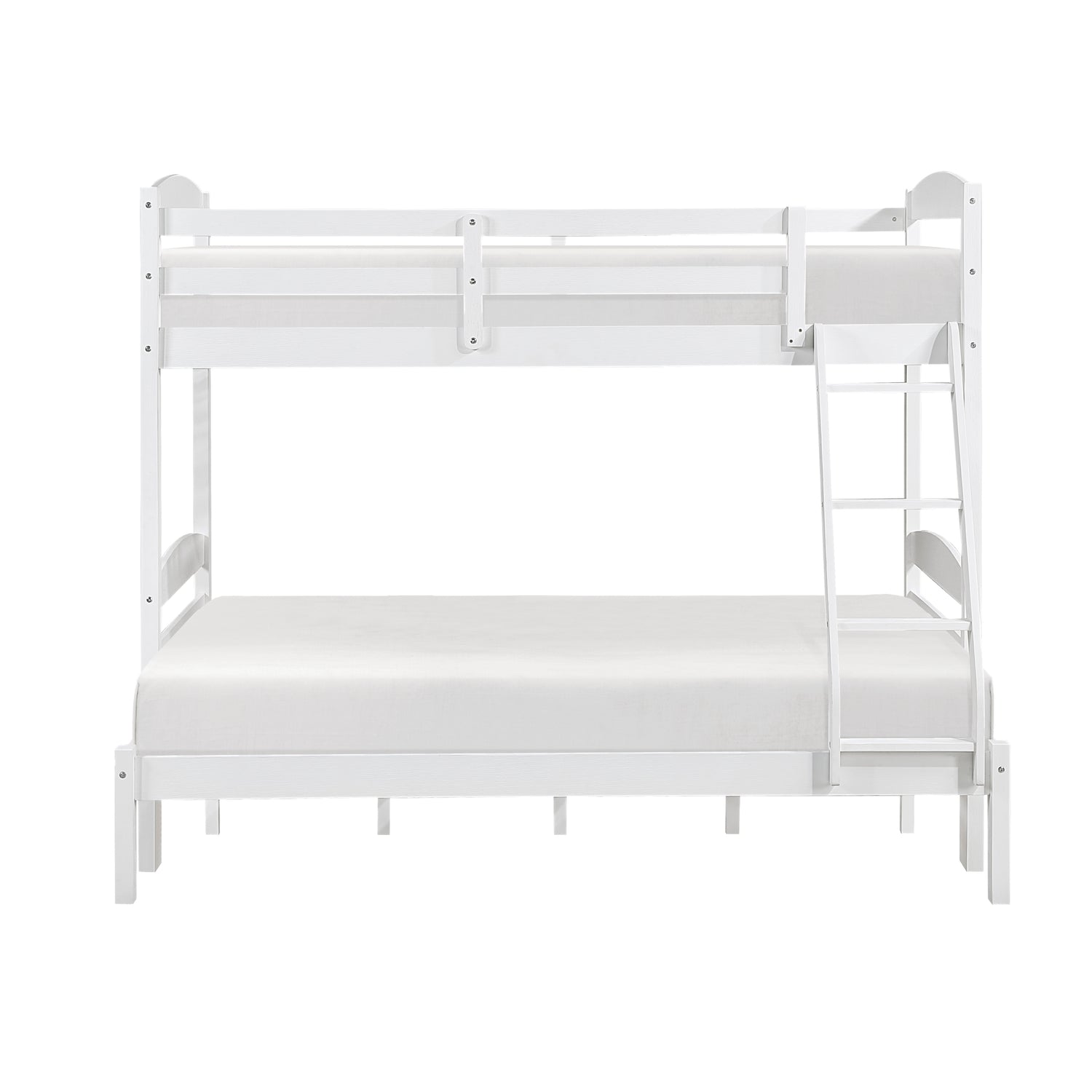 B2022WHTF-1 Twin/Full Bunk Bed - B2022WHTF-1