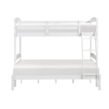 B2022WHTF-1 Twin/Full Bunk Bed - B2022WHTF-1