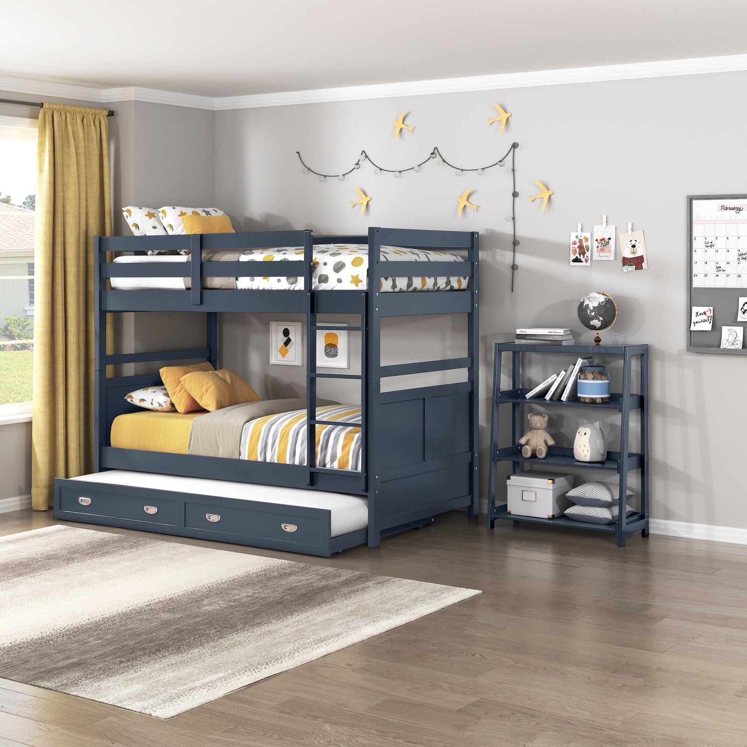 B2024BU-1* (3) Twin/Twin Bunk Bed - B2024BU-1*