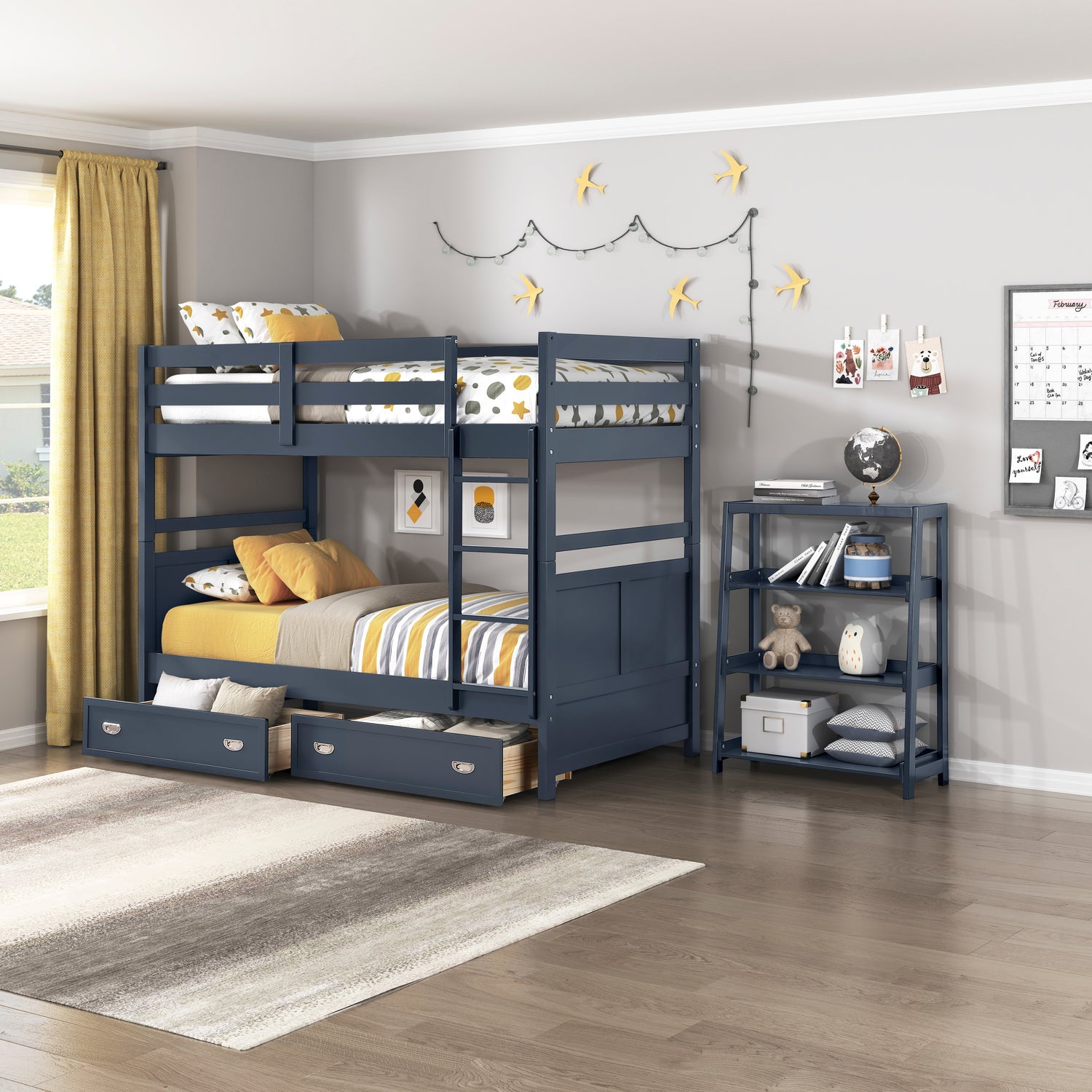 B2024BU-1* (3) Twin/Twin Bunk Bed - B2024BU-1*
