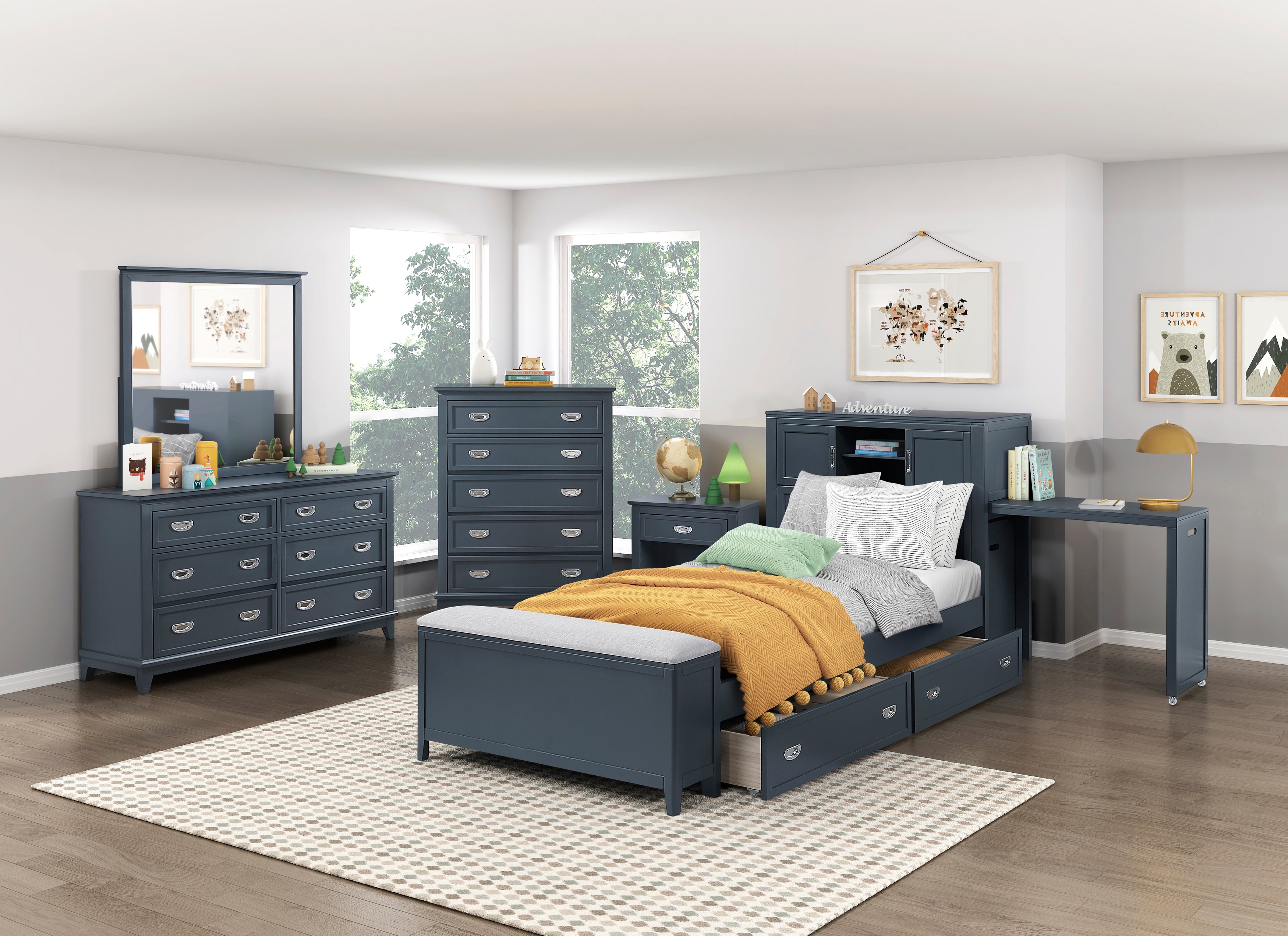 B2024BU-4 Night Stand - B2024BU-4