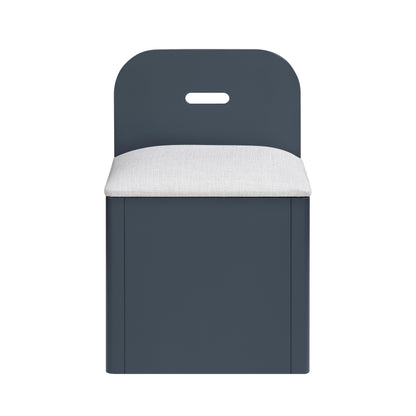 B2024BUBCF-1* (2) Full Bookcase Bed with Hidden Desk, Stool and Storage Bench - B2024BUBCF-1*