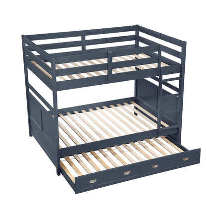 B2024BUFF-1* (3) Full/Full Bunk Bed - B2024BUFF-1*
