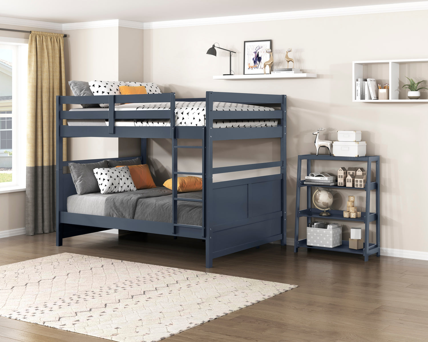 B2024BUFF-1* (3) Full/Full Bunk Bed - B2024BUFF-1*