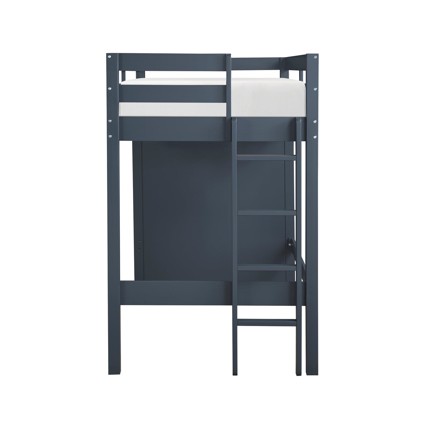 B2024BULTF-1* (6) Twin/Full Loft Bunk Bed with Chest and Hidden Desk - B2024BULTF-1*