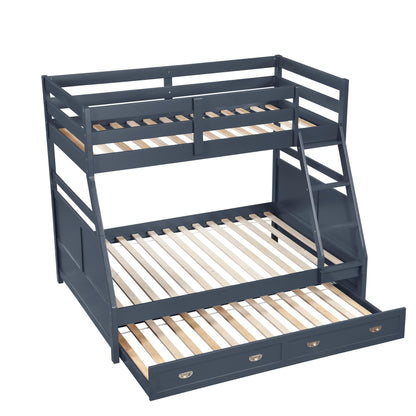 B2024BUTF-1* (3) Twin/Full Bunk Bed - B2024BUTF-1*