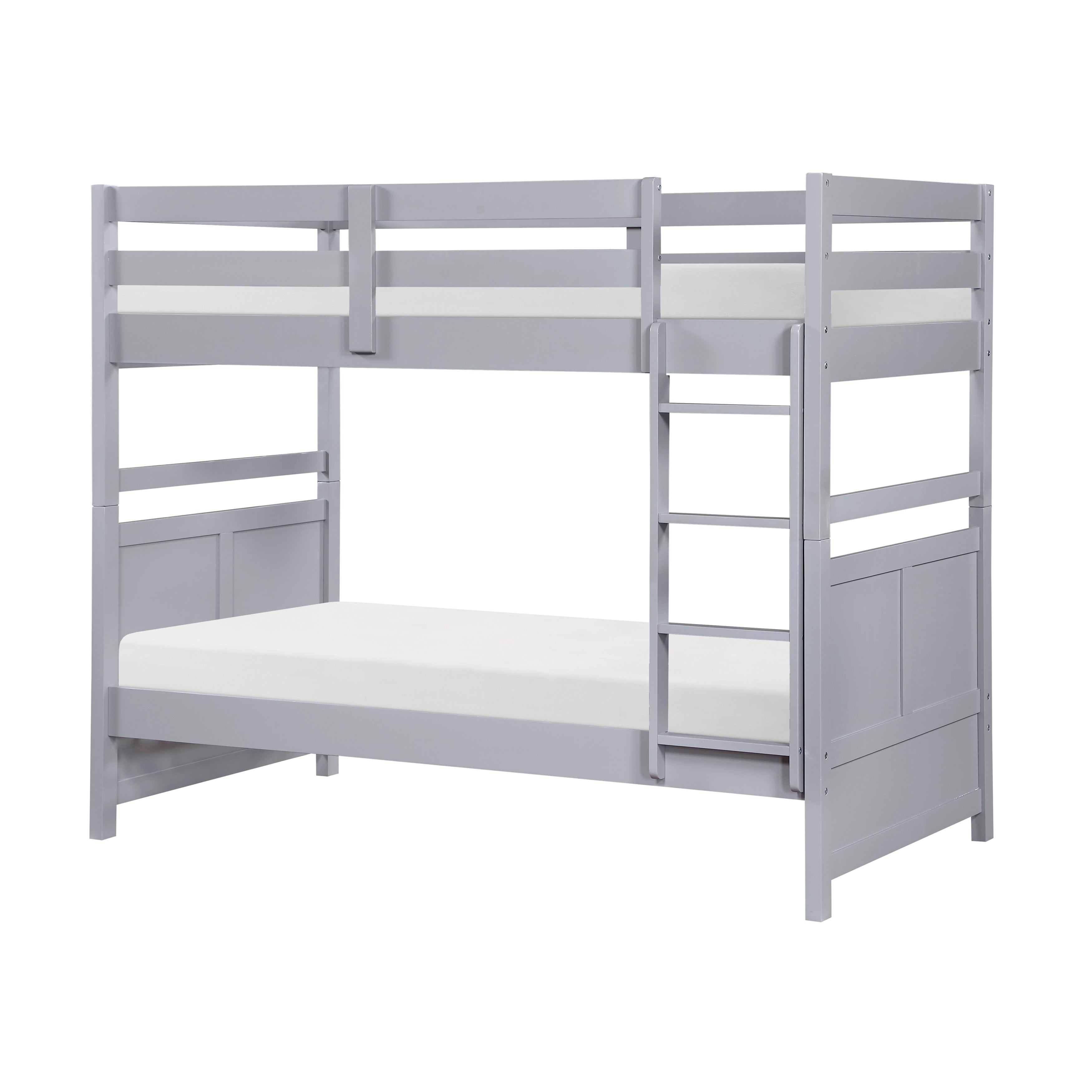 B2024GY-1* (3) Twin/Twin Bunk Bed - B2024GY-1*