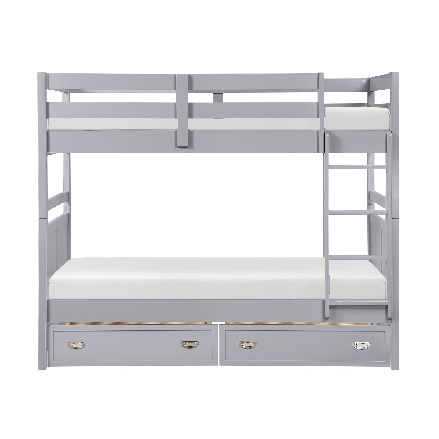 B2024GY-1* (3) Twin/Twin Bunk Bed - B2024GY-1*