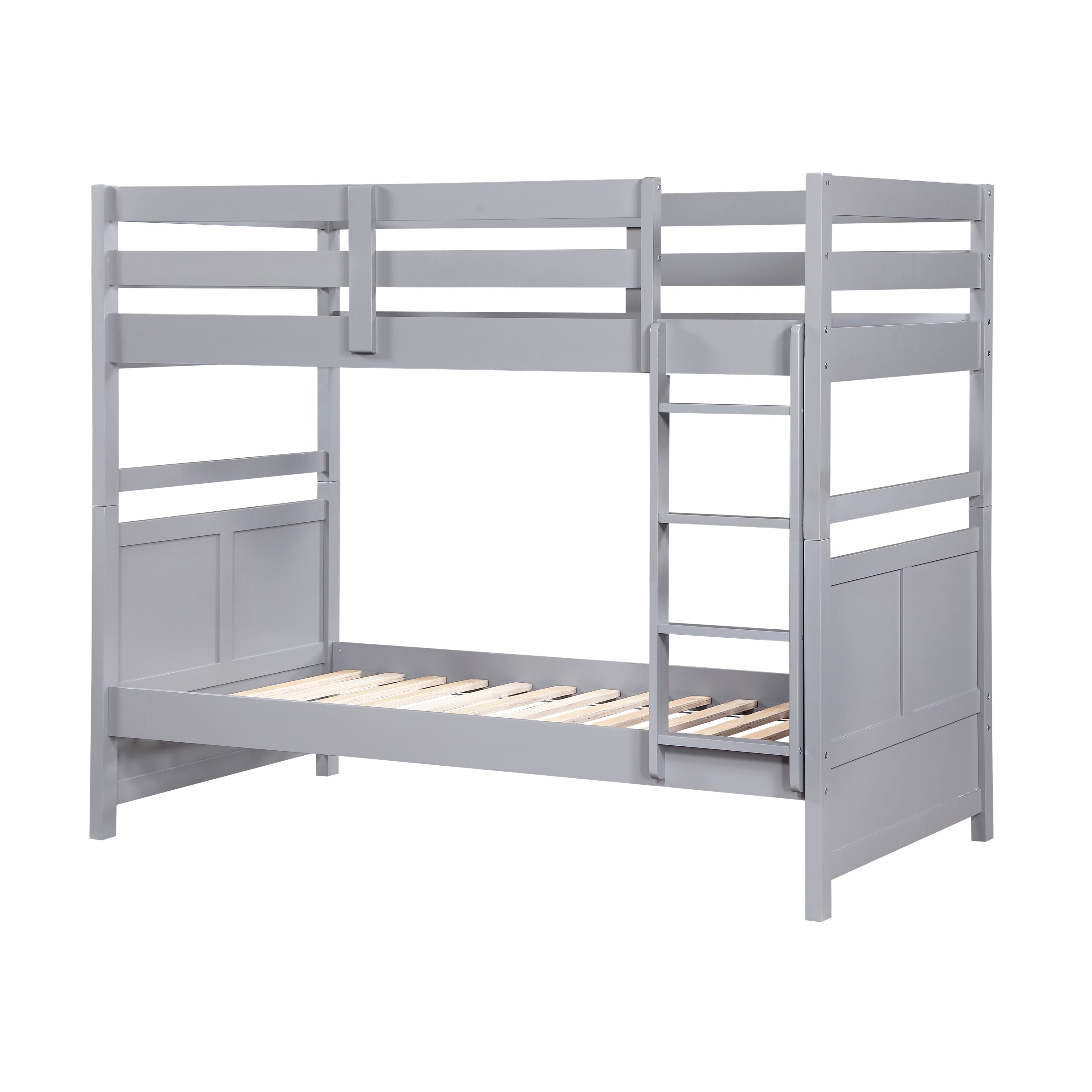 B2024GY-1* (3) Twin/Twin Bunk Bed - B2024GY-1*