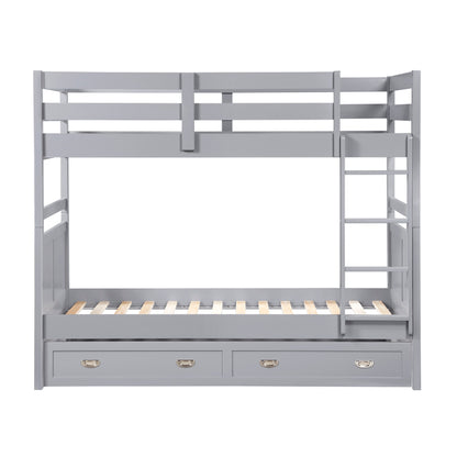 B2024GY-1* (3) Twin/Twin Bunk Bed - B2024GY-1*