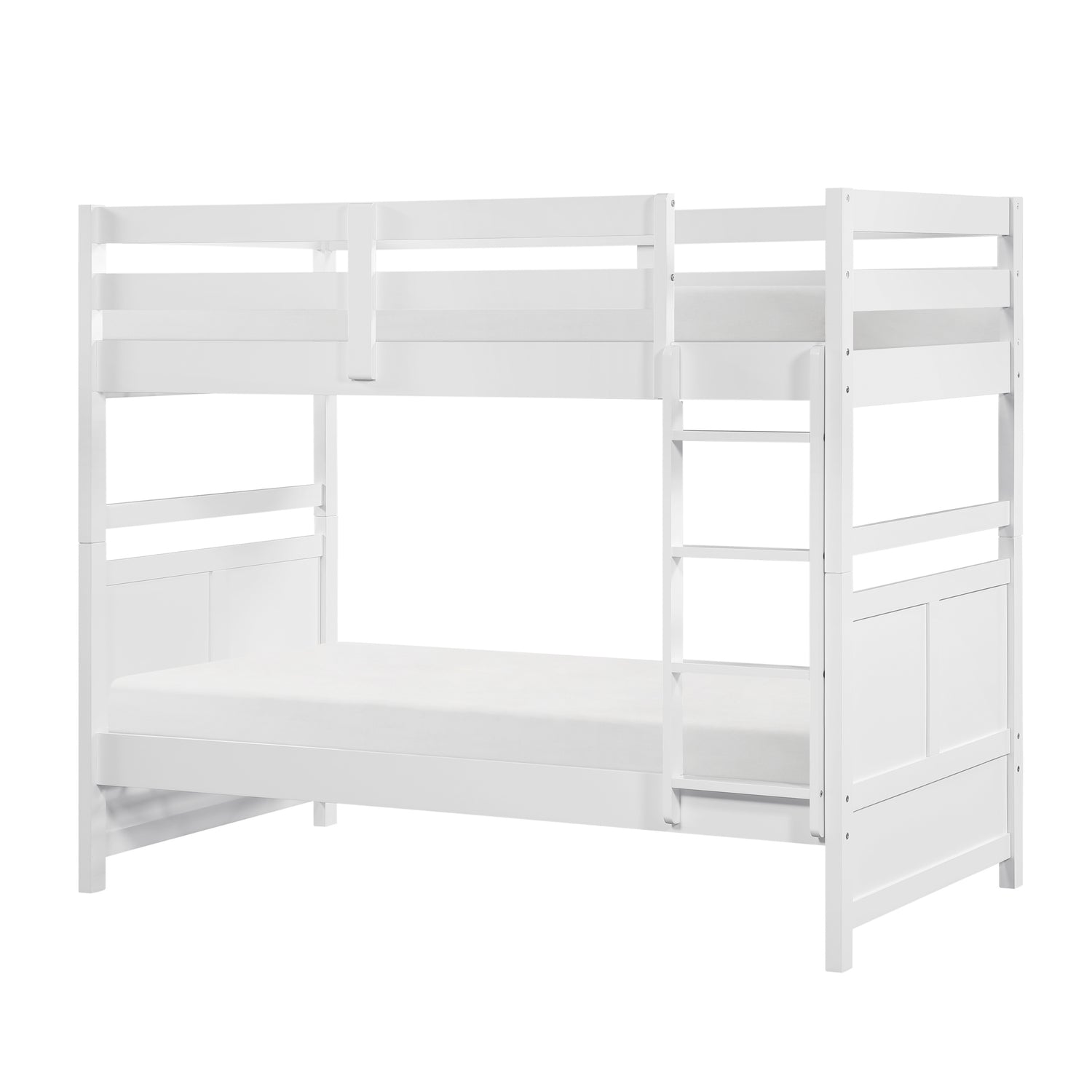 B2024WH-1* (3) Twin/Twin Bunk Bed - B2024WH-1*