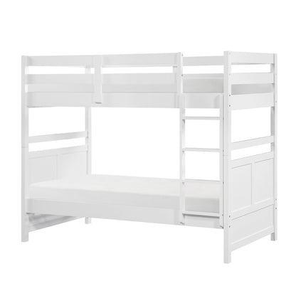B2024WH-1* (3) Twin/Twin Bunk Bed - B2024WH-1*