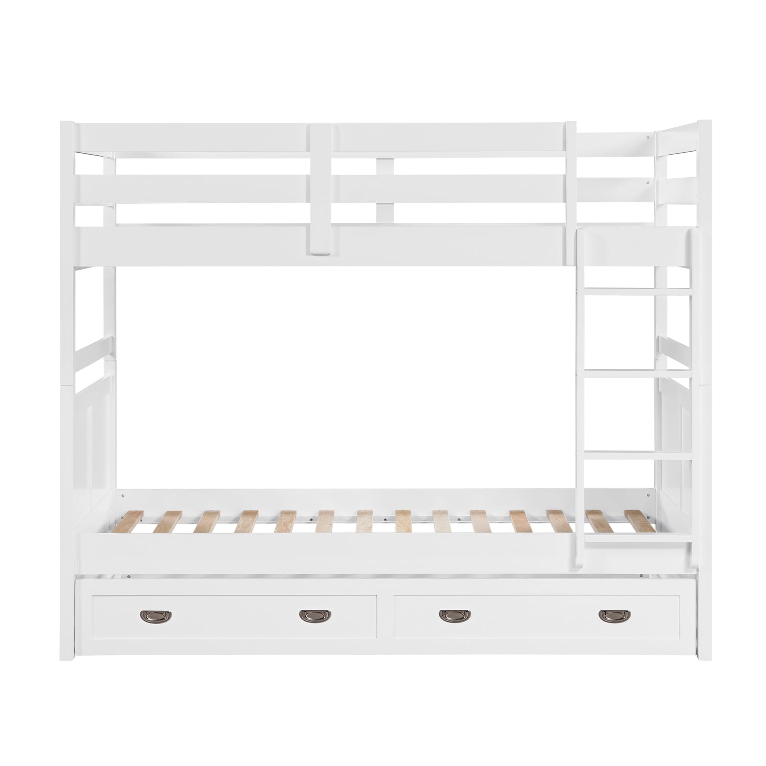 B2024WH-1* (3) Twin/Twin Bunk Bed - B2024WH-1*