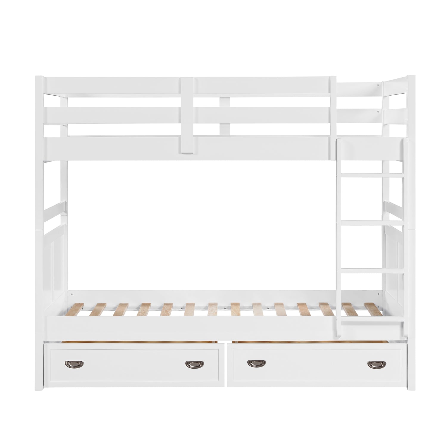 B2024WH-1* (3) Twin/Twin Bunk Bed - B2024WH-1*