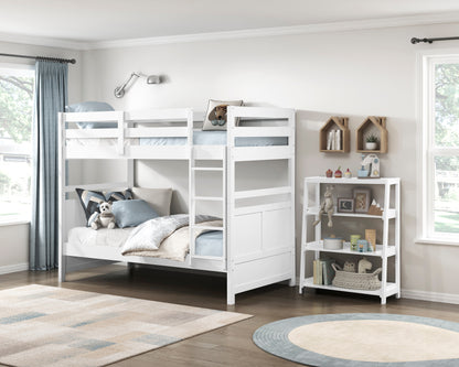 B2024WH-1* (3) Twin/Twin Bunk Bed - B2024WH-1*