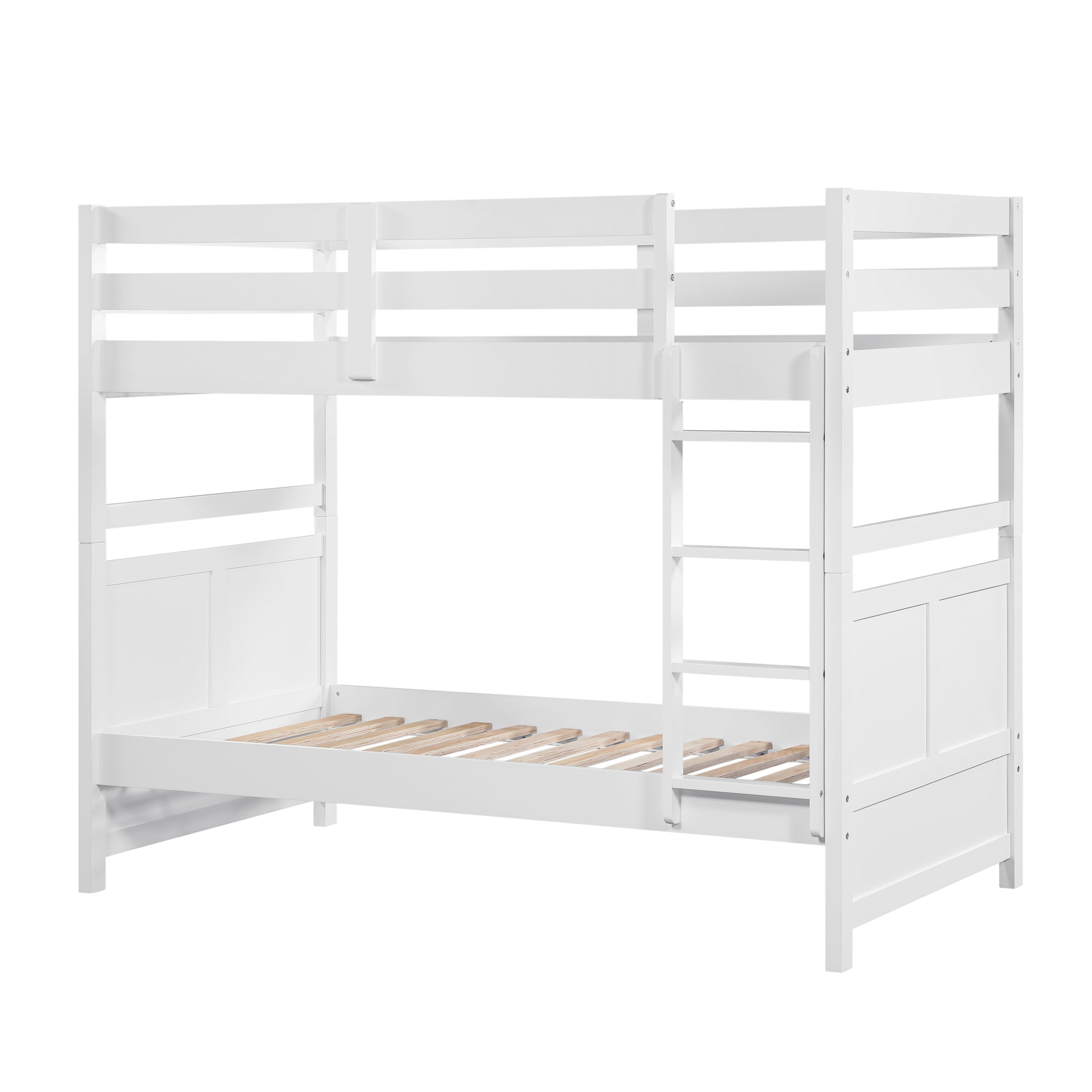 B2024WH-1* (3) Twin/Twin Bunk Bed - B2024WH-1*
