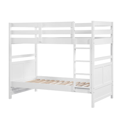 B2024WH-1* (3) Twin/Twin Bunk Bed - B2024WH-1*