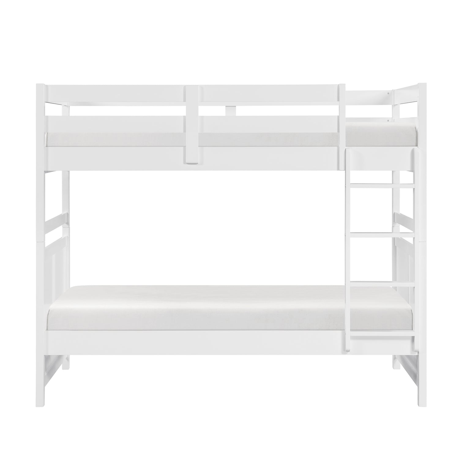 B2024WH-1* (3) Twin/Twin Bunk Bed - B2024WH-1*