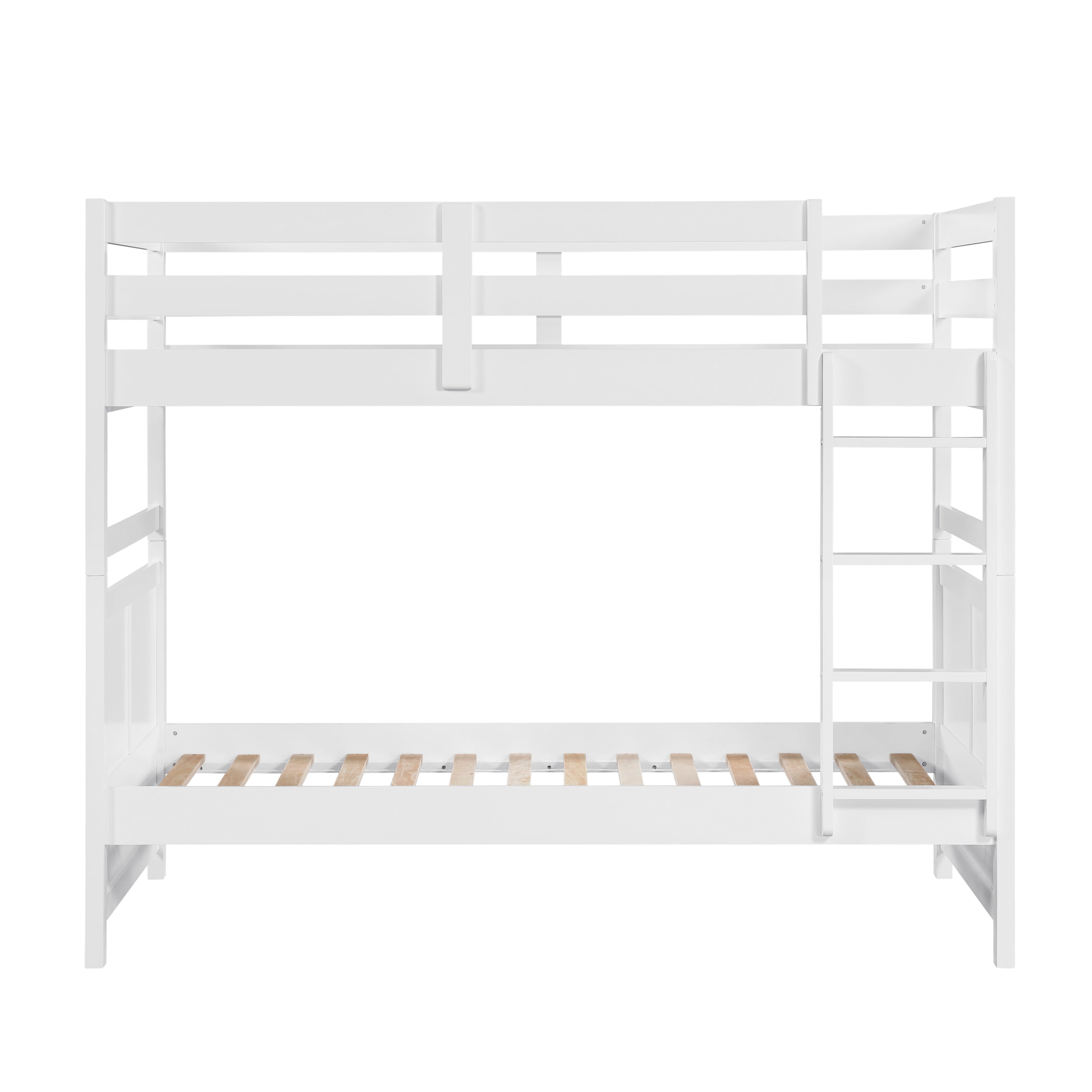 B2024WH-1* (3) Twin/Twin Bunk Bed - B2024WH-1*