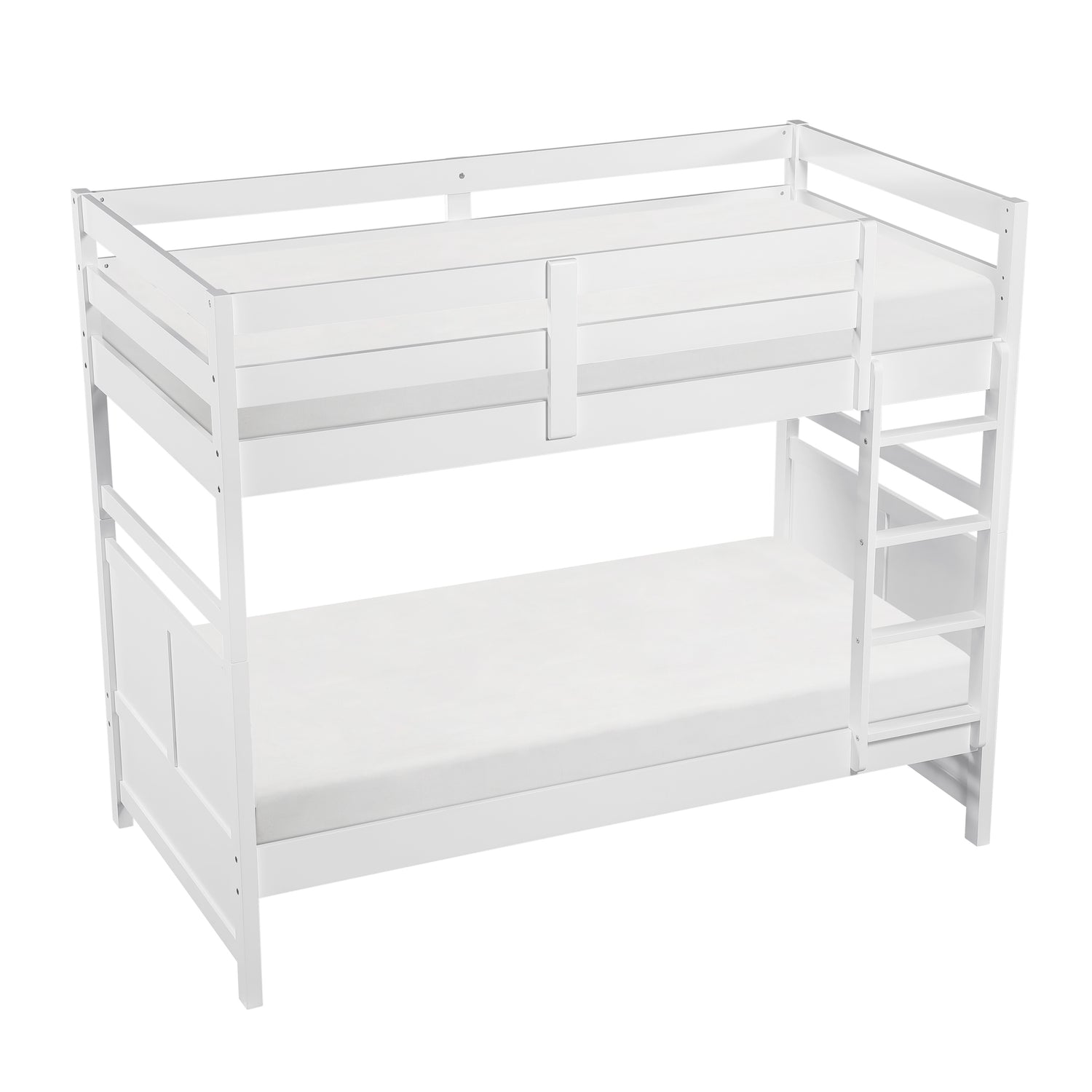 B2024WH-1* (3) Twin/Twin Bunk Bed - B2024WH-1*