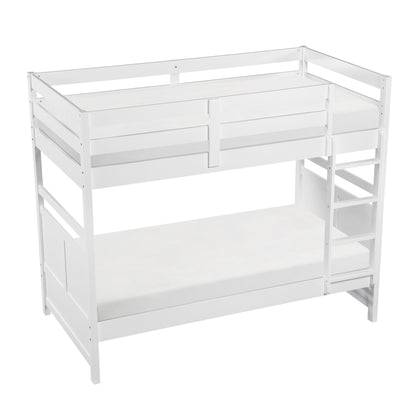 B2024WH-1* (3) Twin/Twin Bunk Bed - B2024WH-1*