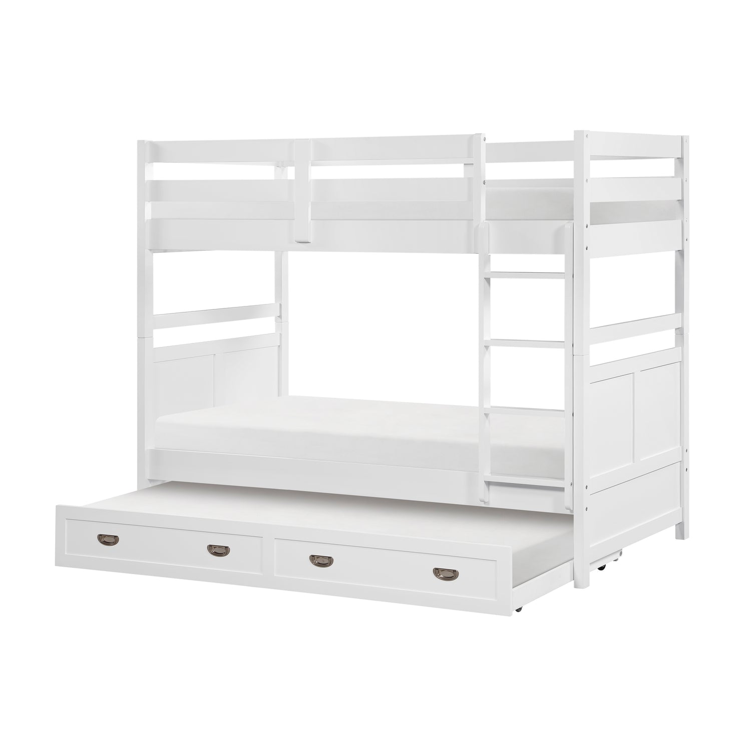 B2024WH-1* (3) Twin/Twin Bunk Bed - B2024WH-1*