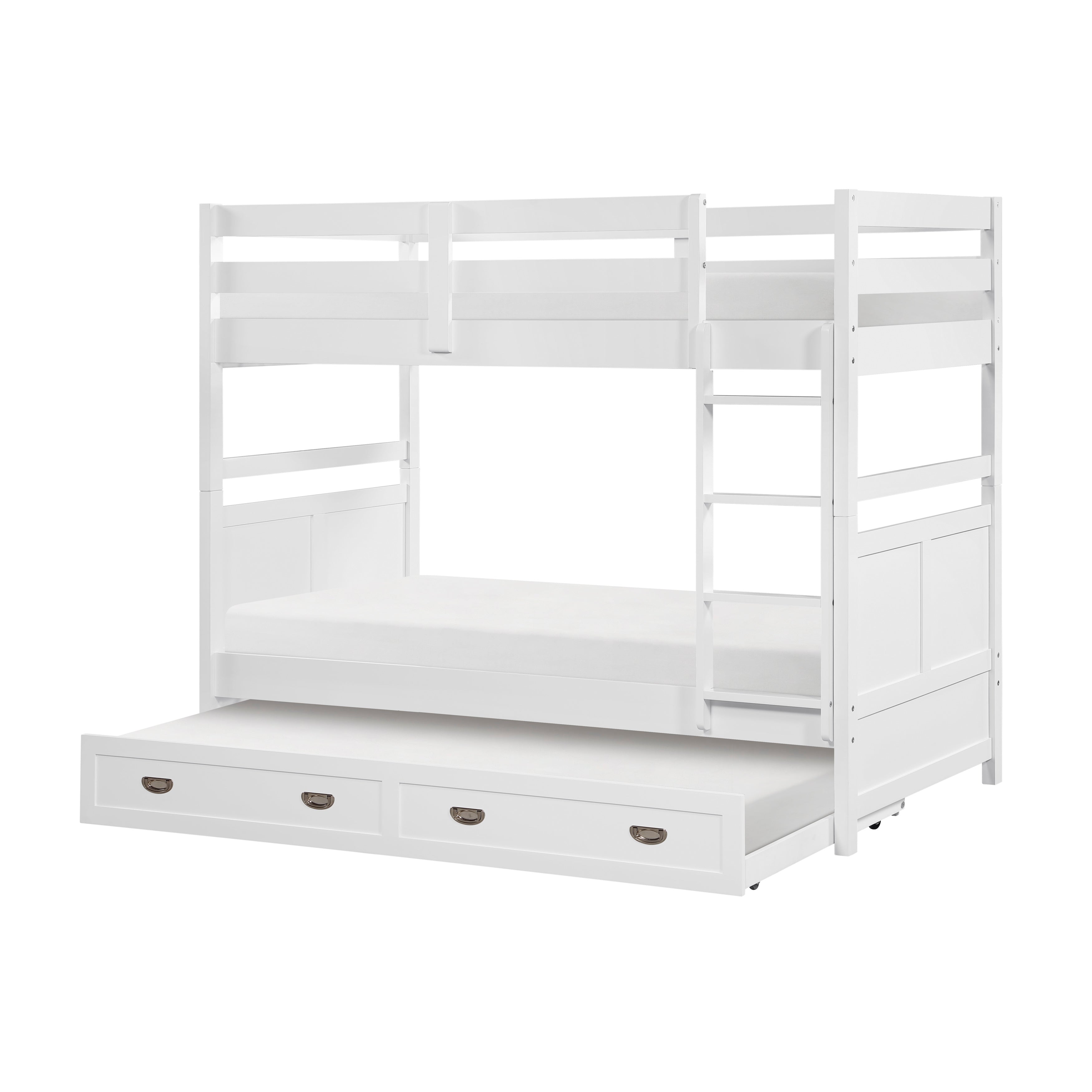 B2024WH-1* (3) Twin/Twin Bunk Bed - B2024WH-1*