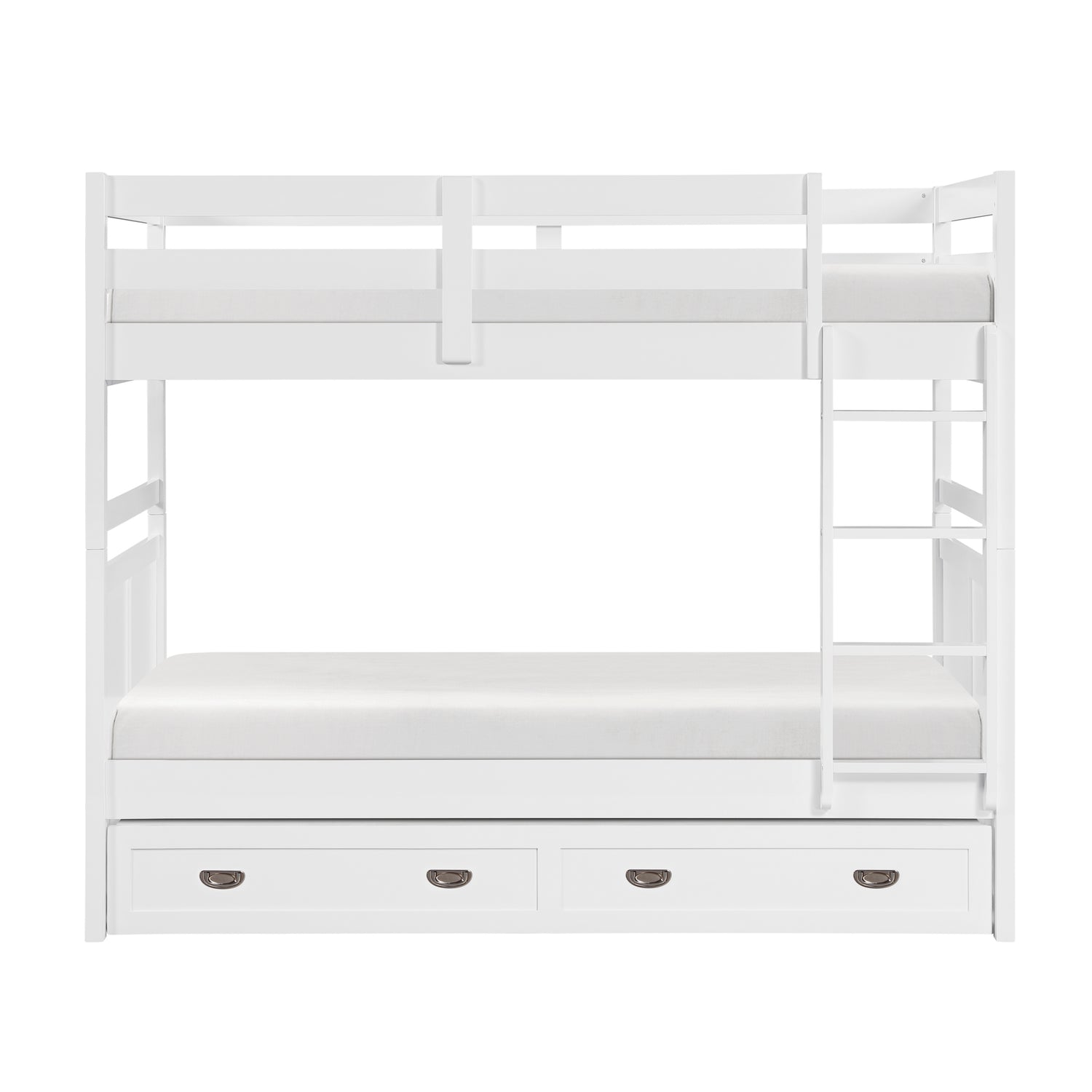B2024WH-1* (3) Twin/Twin Bunk Bed - B2024WH-1*