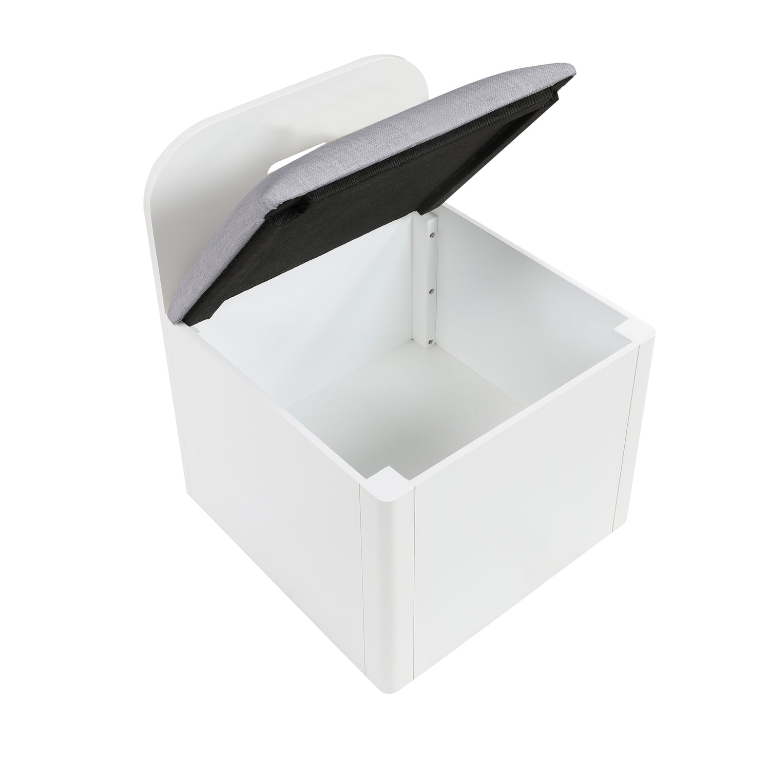 B2024WHBC-1* (2) Twin Bookcase Bed with Hidden Desk, Stool and Storage Bench - B2024WHBC-1*