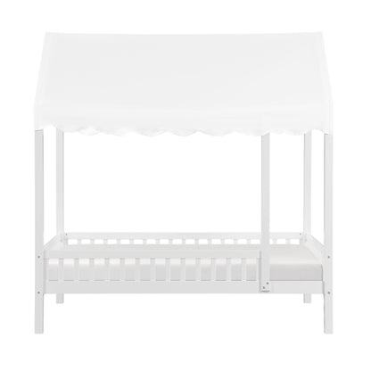 B2024WHCP-1 Twin Canopy Platform Bed - B2024WHCP-1